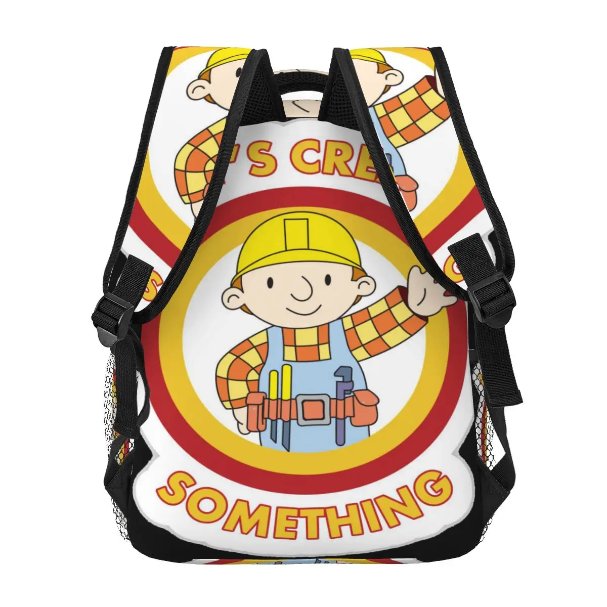 Builder By Srj94 Bob The Builder zaino Casual Unisex studenti zaino per Computer da viaggio per il tempo libero