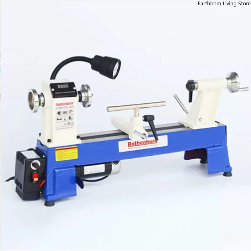 Multi-functional Mini Lathe Buddha Polishing Bench Mini Lathe Variable Speed Commercial Machinery Tornio Compatto ZY60XXCC