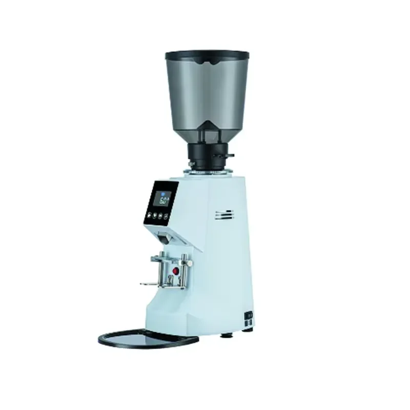 Commercial Electric Coffee Bean Grinder Aluminum Alloy Body For Espresso Hand Brew Home Office Cafe Use Heavy Duty Motor