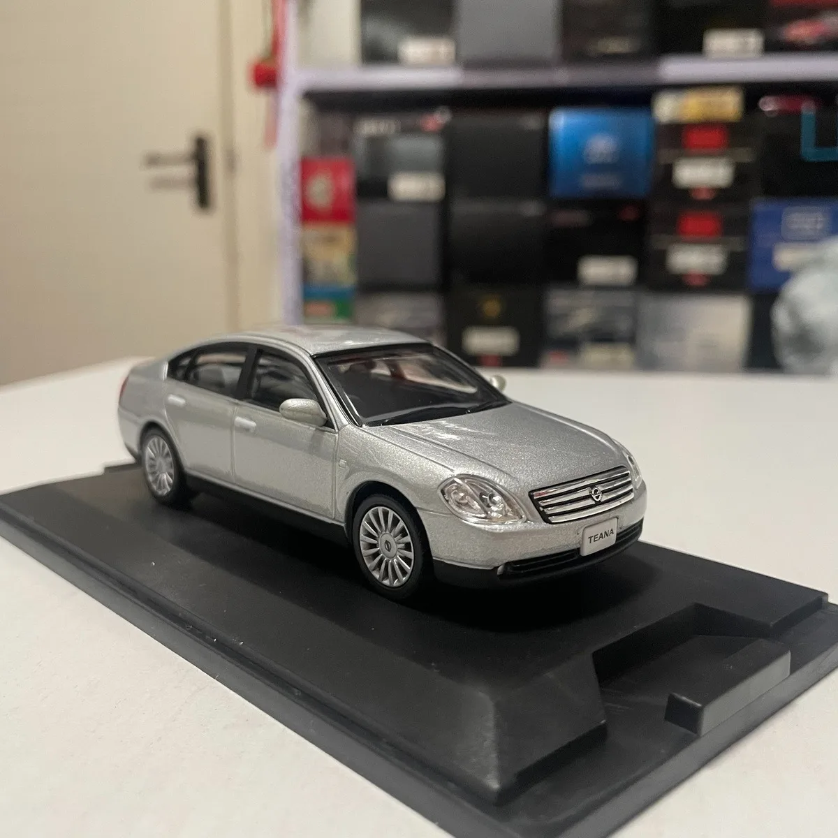 Nissan Teana J31 Alloy Car Model, Coleção Ornamentos, Escala 1:43