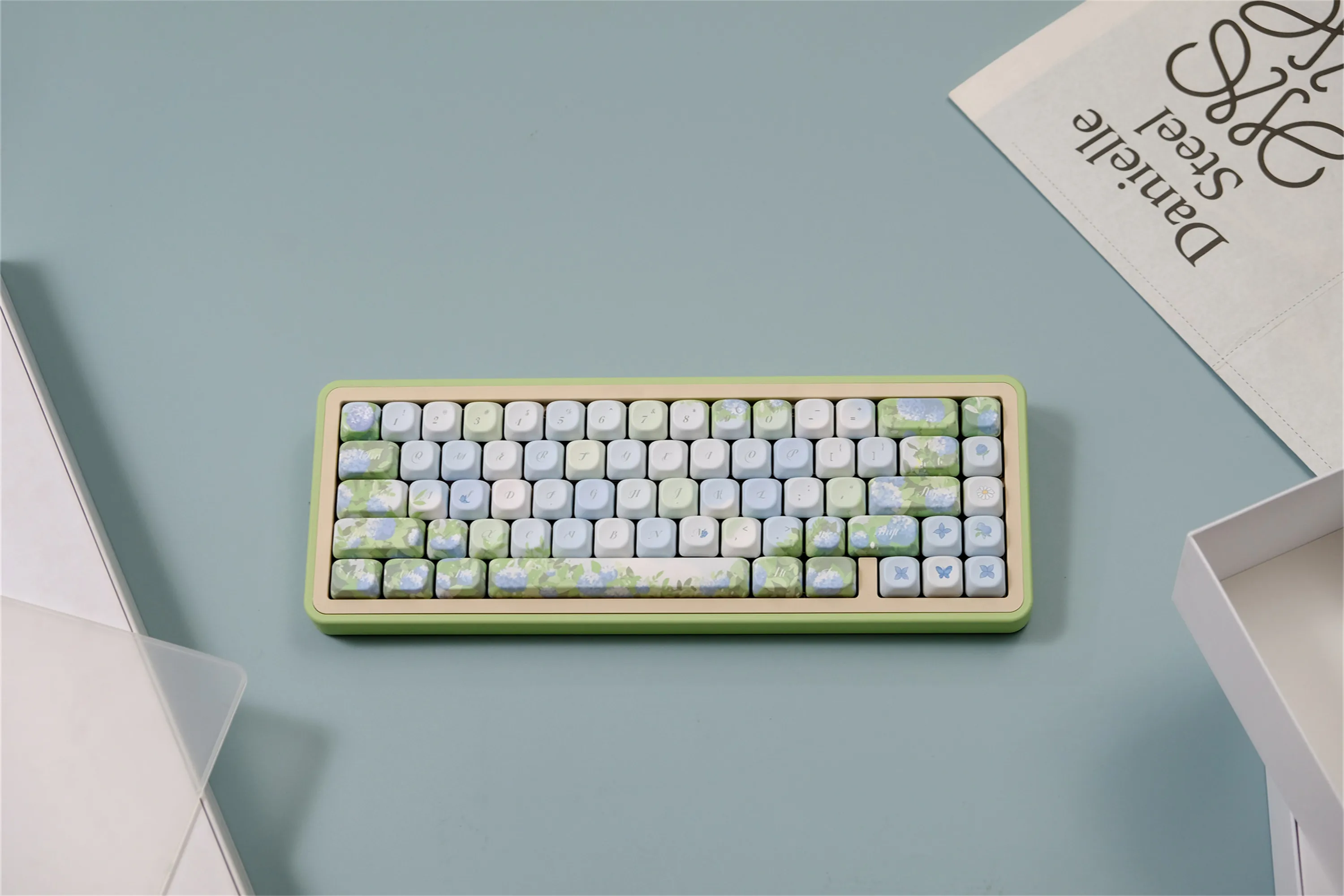 Endless Summer Keycaps 126 Keys PBT Material MOA Profile DYE-SUB Personalized For CHERRY MX Switch Mechanical Keyboard Keycaps