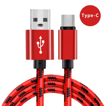 C tipi kablo Samsung S20 S10 artı Xiaomi hızlı şarj tel kordon USB-C şarj cep telefonu USBC tip-c kablo