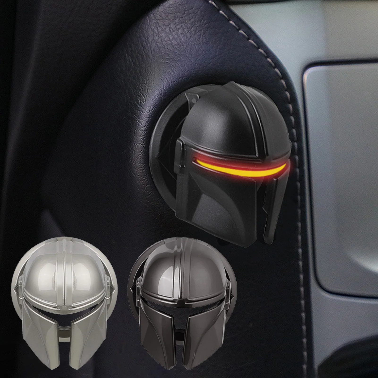 Car Engine Start Button Cover Start Button Cover Auto Ignition Start Stop Switch Button Cover Protective Anti-scratches For Car