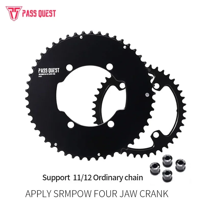 

PASS QUEST SPECIFIC four Jaw crank 110BCD AXS SPROCKET ROAD BIKE 11-12S bicycle chain parts