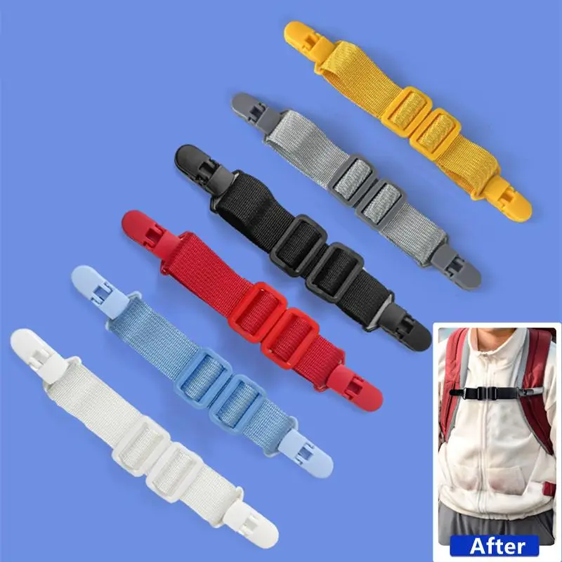 

Anti-slip Backpack Chest Strap Buckle Outdoor Adjustable Buckle Belt Backpack External Strap Portable Strap With Release Buckle