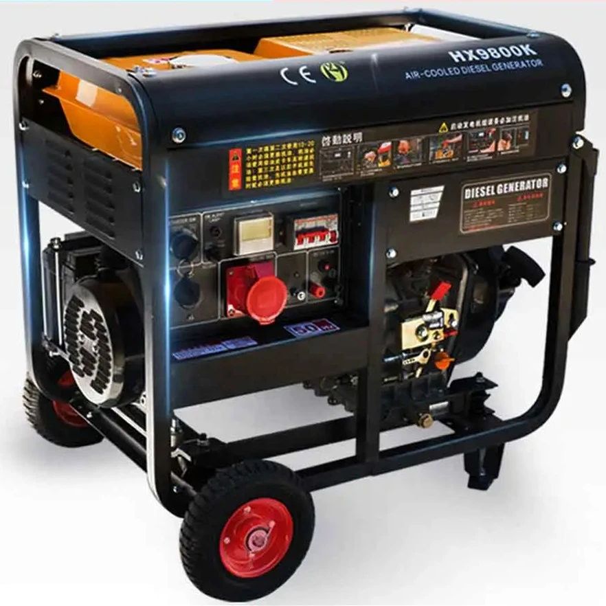 3.5KW 5.5KW 6.5KW 8KW 10KW Portable Open Household Generator /Small emergency generator home/silent  generator