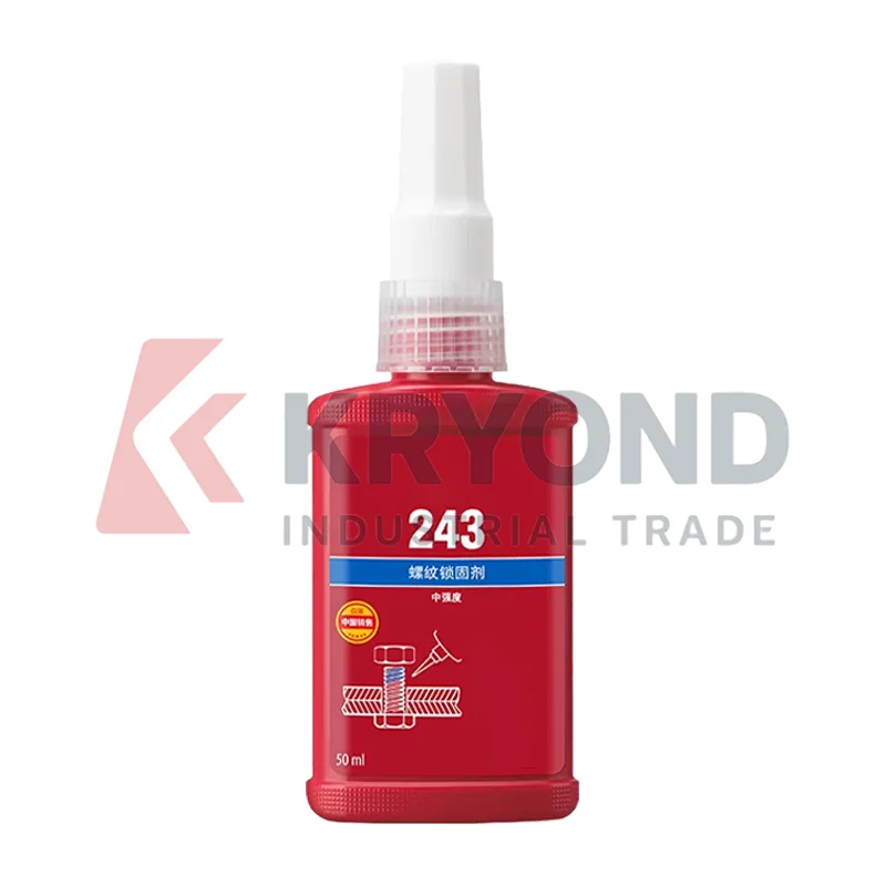 Anaerobic Threadlocker 222 242 243 262 263 271 272 290 Metal Screw Bolt Locking Compound Anti Vibration Low Medium High Strength