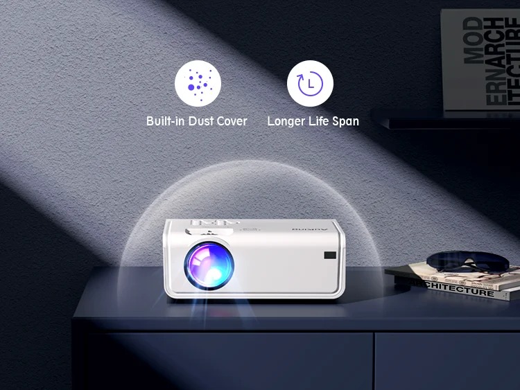 Newest 300'' Screen Supported Theater Projector 1080P 4K Video Projector Home Theatre Android Smart Video Projector