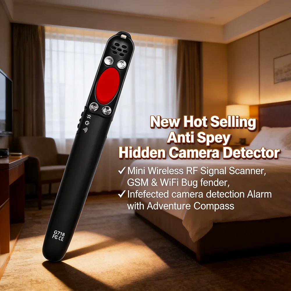 

Новый популярный детектор скрытых камер для защиты от шпионажа | Миниатюрный беспроводной сканер радиочастотных сигналов, детектор GSM и Wi-Fi жучков, обнаружение инфракрасных камер