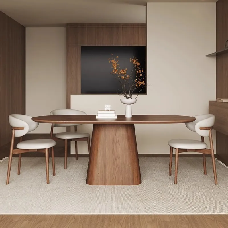 High Quality Modern Solid Wood Dining Tables Set for Home & Restaurant Use Dining Room Furniture Home Furniture with Chairs