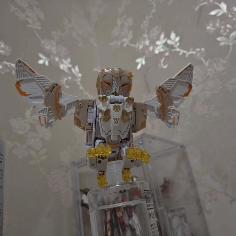 52 brinquedos besta caixa série branco ruído coruja transformável brinquedo mecha modelo na moda estatueta charme colecionável presente série ornamentos