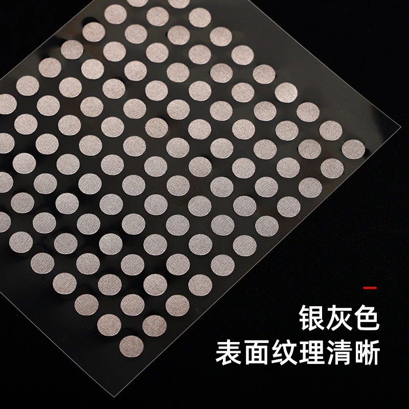 Kit di riparazione tastiera con cuscinetti in gomma conduttiva nera diametro 4/6 mm per pulsanti in gomma conduttiva con telecomando IR