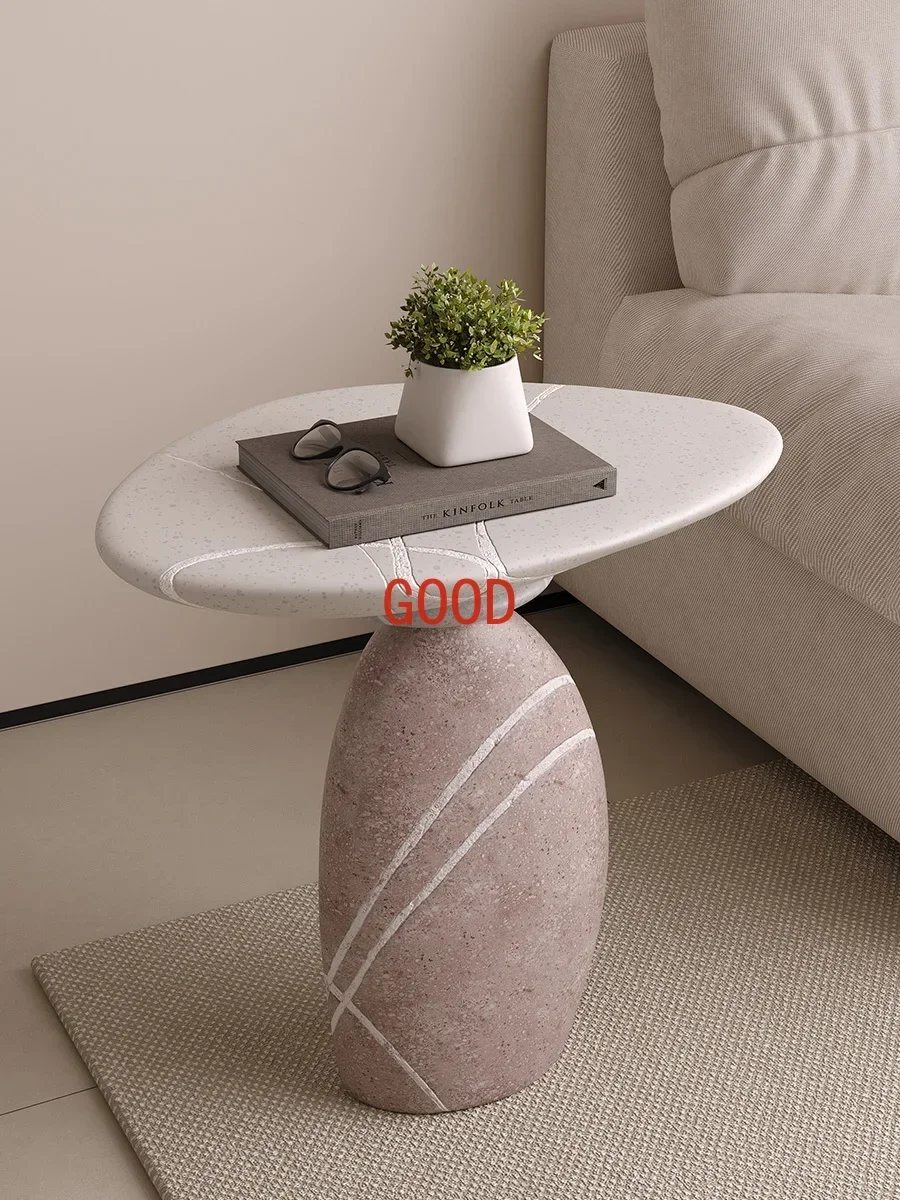 TAO Time to run side table ornaments, stone texture, modern simplicity, coffee table for living room bed side table furniture, g