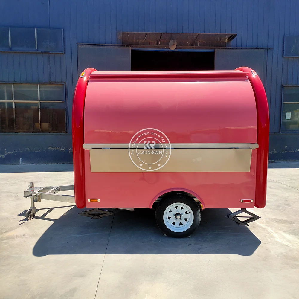 Multifunctional Mobile Catering Truck Customizable Custom Food Trailer Popular Street Food Truck With Full Kitchen