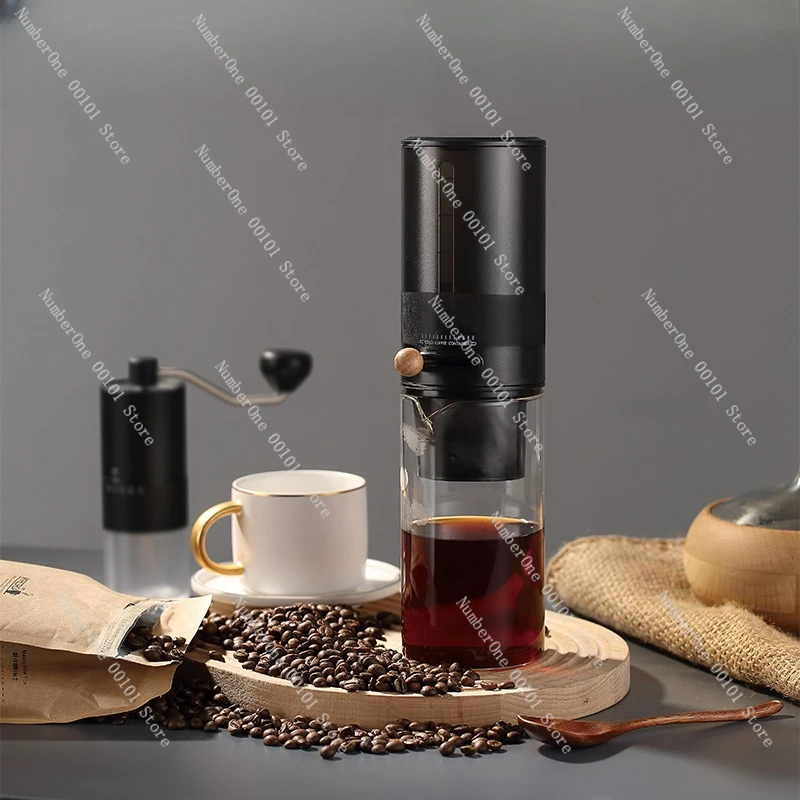 Ice drop cold brew coffee maker, hand brew coffee set