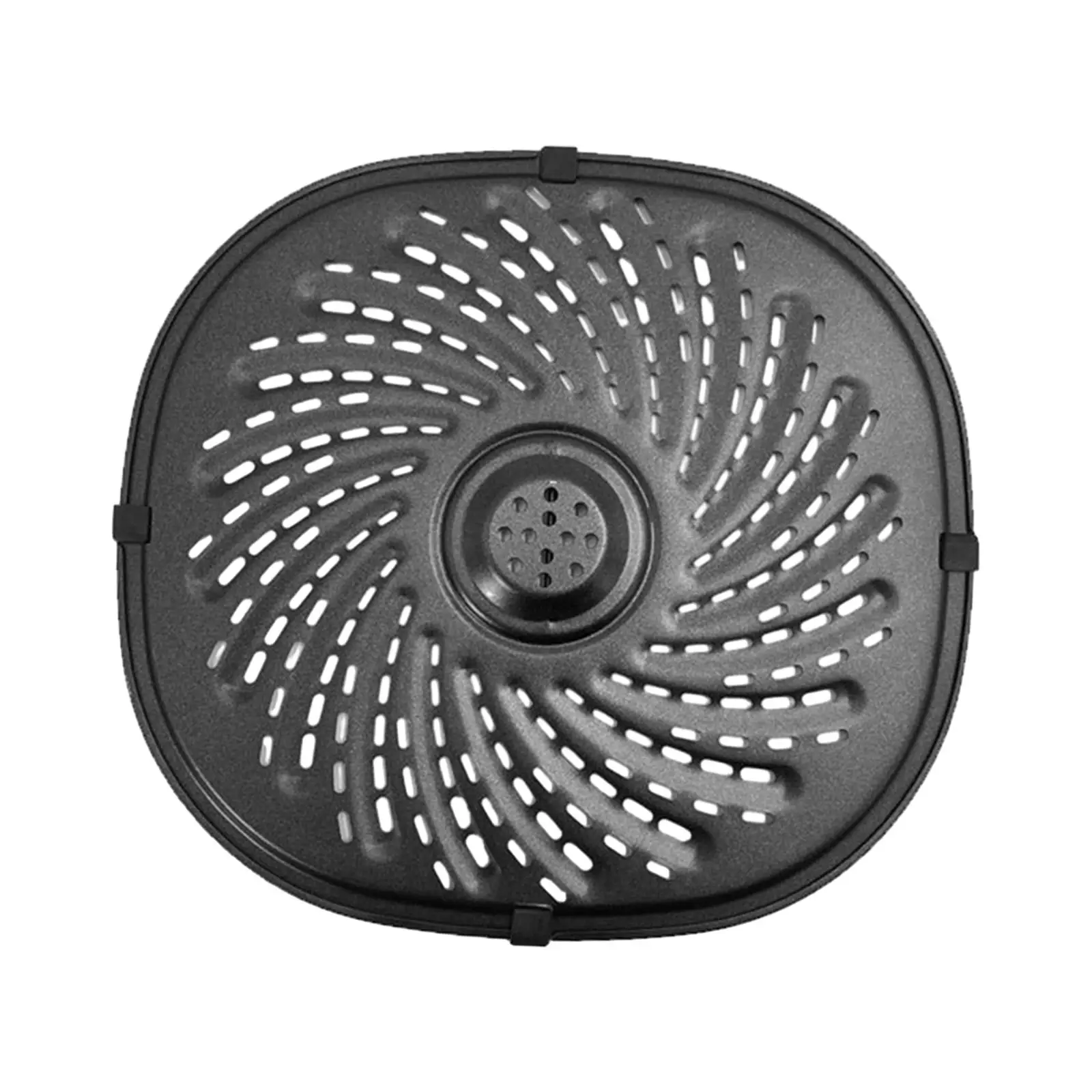 Air Fryer Replacement Grill Pan Cooking Easy to Clean Durable Air Fryer Replacement Parts Crisper Plate Nonstick Fry Coating Pan