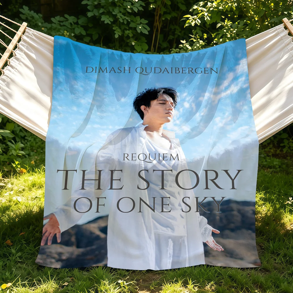 Singer D-Dimash K-Kudaibergen Blanket Suitable For Sofas Beds Offices Cars Outdoor Travel An Ideal Gift For Friends Family