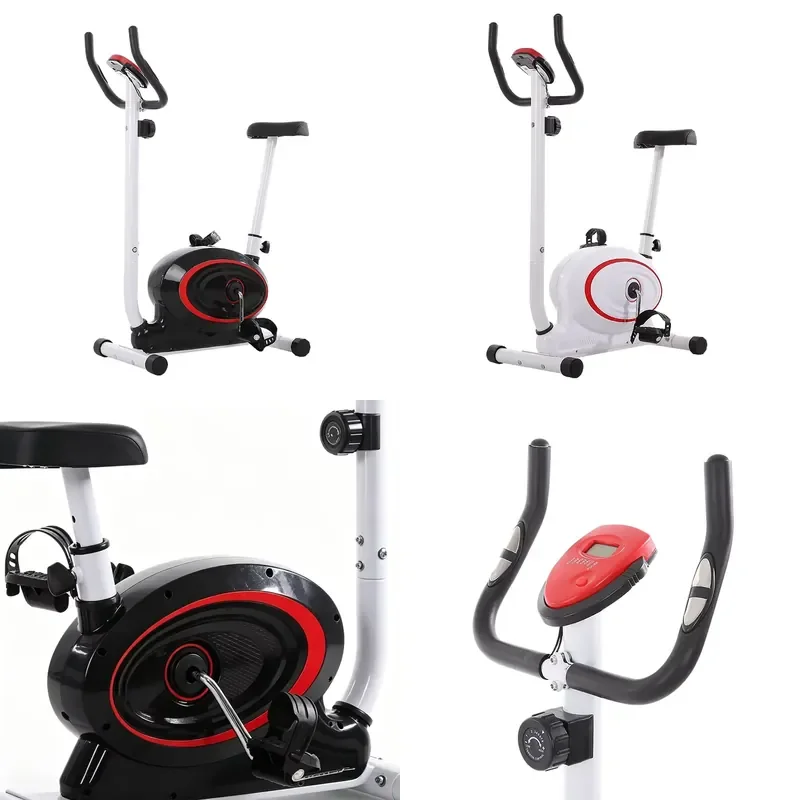 New Indoor Exercise Bike Home Fitness Equipment Silent Pedal Elliptical Belt Spinning Bike Suitable For Cycling Workout