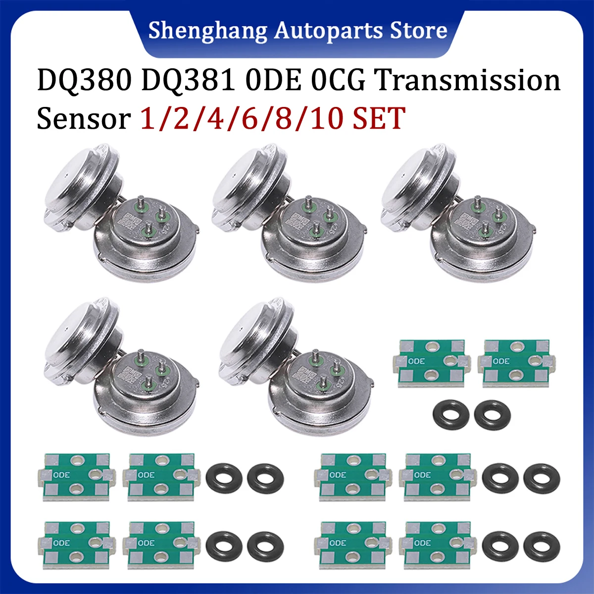 1/2/4/6/8/10set Transmission Computer P-Sensor Control Unit Clutch Position Switch Electrical Failure For VW 0DE 0GC DQ380 DQ381