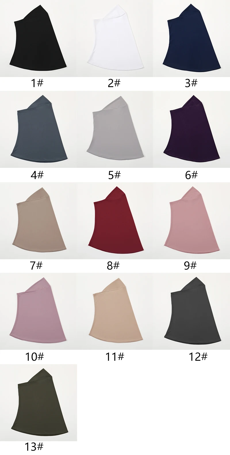 Großhandel Ramadan Islamischen Muslimischen Untertuch Perlen Floral Frauen Schleier Hijab Hals Abdeckung Kopf Schals Muslimische Frauen Schal Turbane – Detail 1