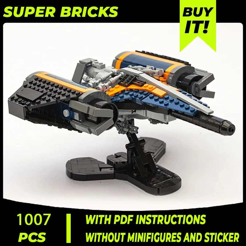 

Moc Building Bricks Model Destiny Arcadia-class Jumpship Technology Modular Blocks Gifts Toys For Children DIY Sets Assembly