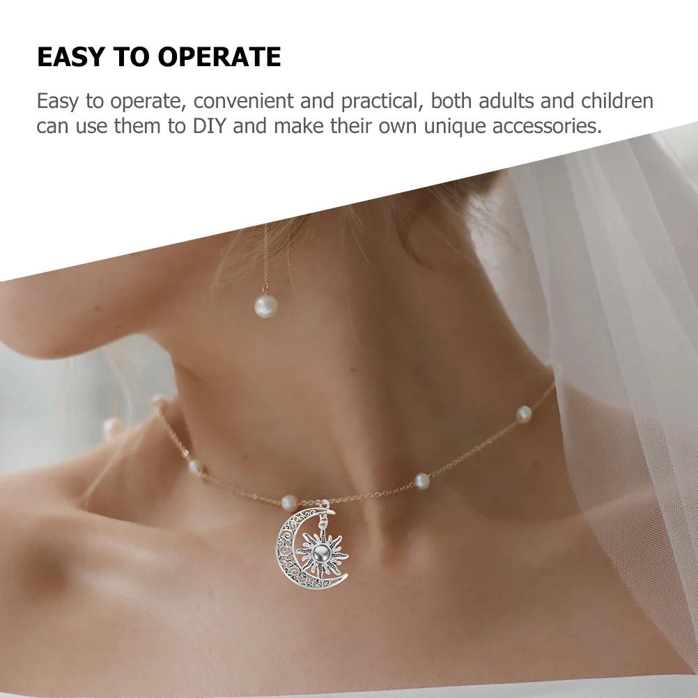 

20Pcs Moon and Sun Pendants Alloy Charms for DIY Jewelry Necklace Bracelet Keychain Decor Craft Making Accessories