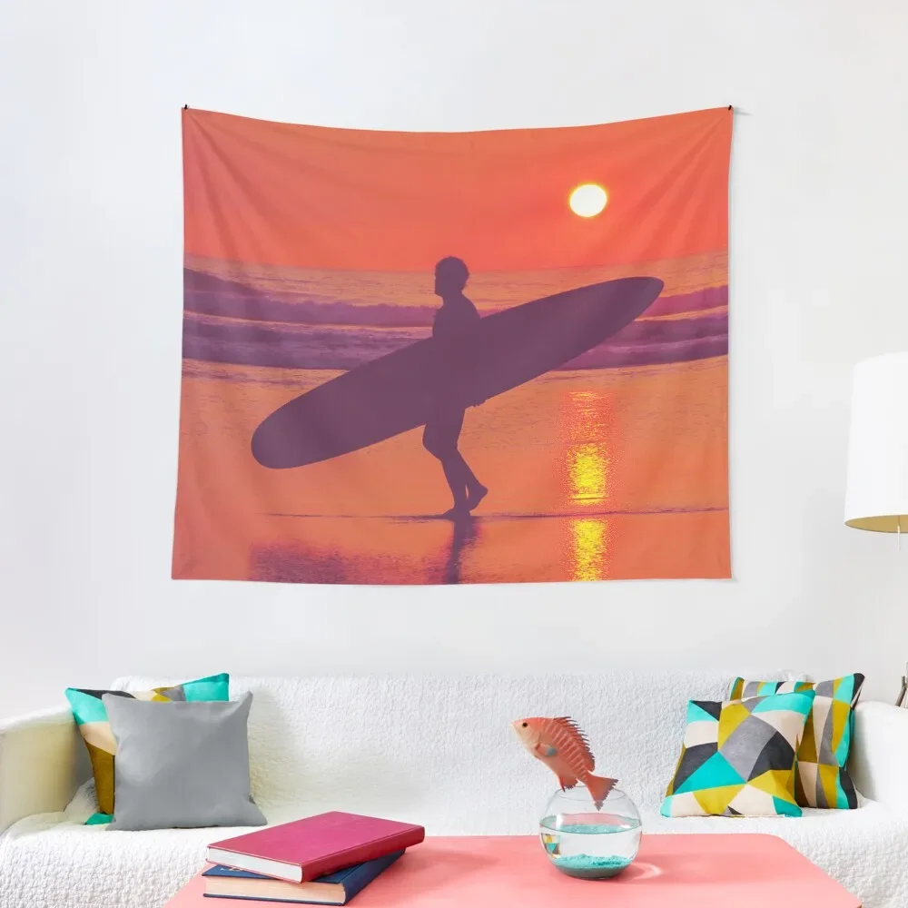 

Surfer Sunset 1.1 Tapestry Kawaii Room Decor Decor For Bedroom Tapestry