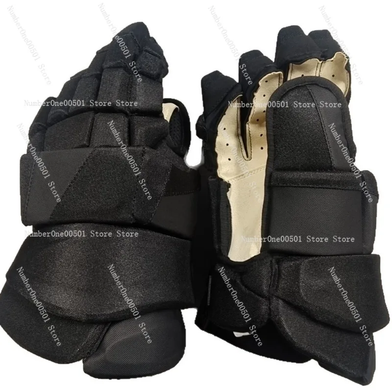Ice Hockey Gloves Youth Roller Hockey Gloves Ventilated Protective Gear for Street Inline Training