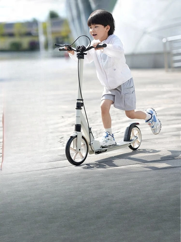 skateboard two-wheel pulley two-wheel work scooter
