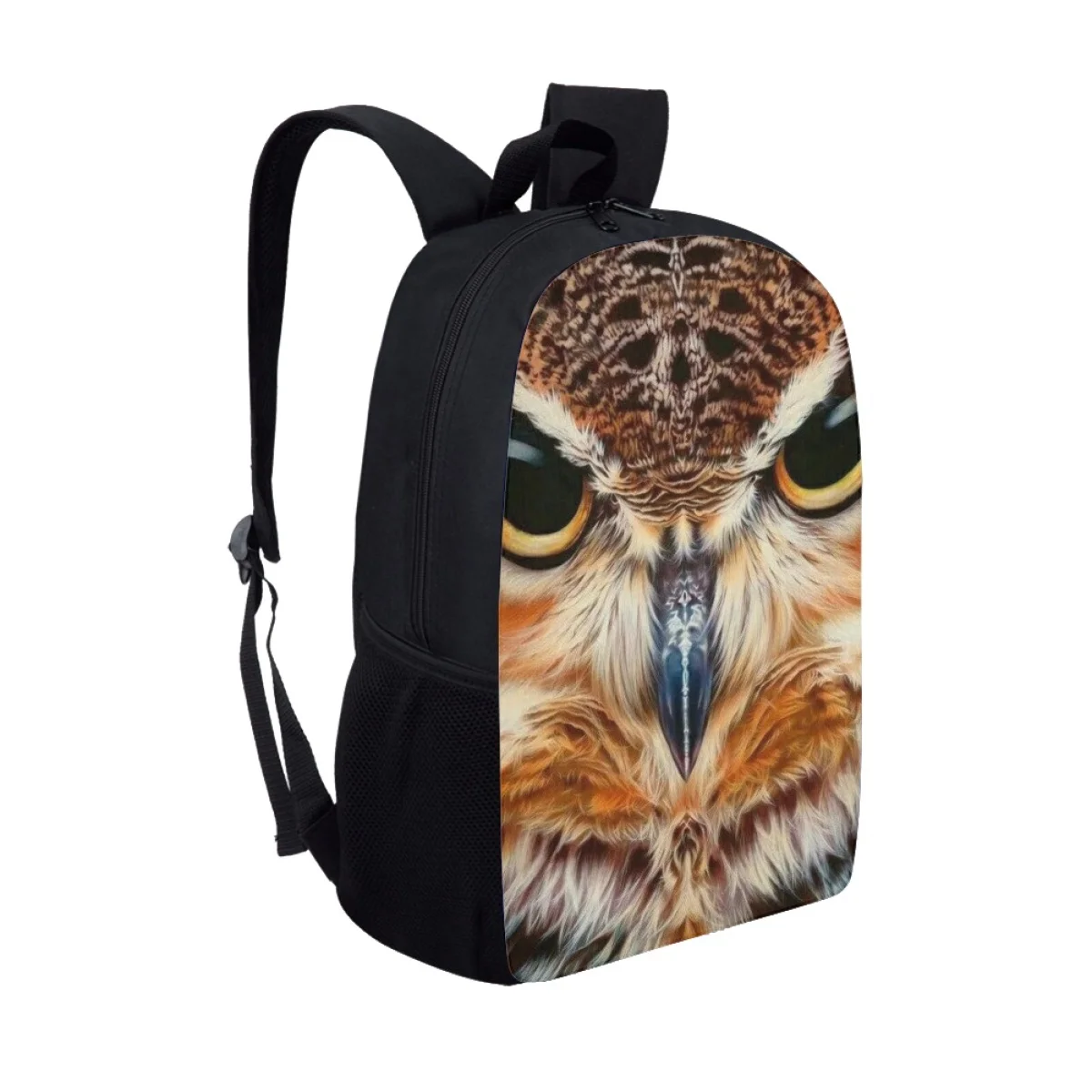 New Fashion Cute Animal Eagle Backpack Large Capacity Teen Personality 3D Schoolbag Adult Side Pocket Child Outdoor Satchel