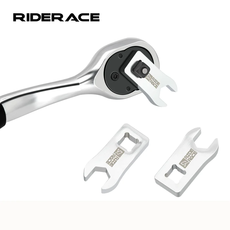 Bicycle Torque Wrench 8mm Opening Head Bike Disc Brake Cable Spanner Screw Remover For 1/4 Head Wrench Cycling Repair Tool