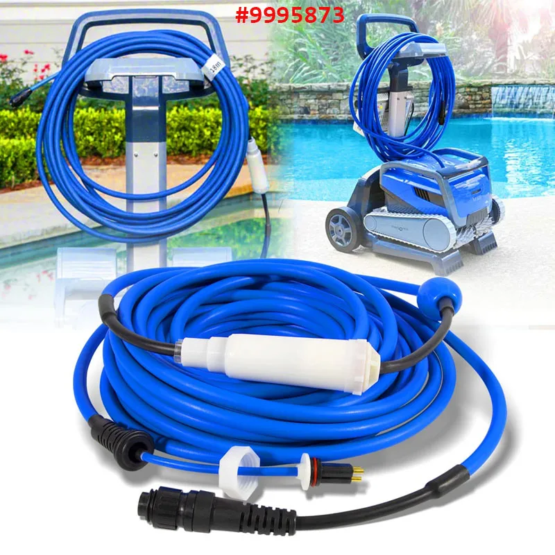 9995873-DIY Cable 3 Wire Assy W/Swivel, Pool Cleaner Parts Hose Fit For Dolphin Supreme M4,M5, C3, Supreme M400/M500, Oasis Z5