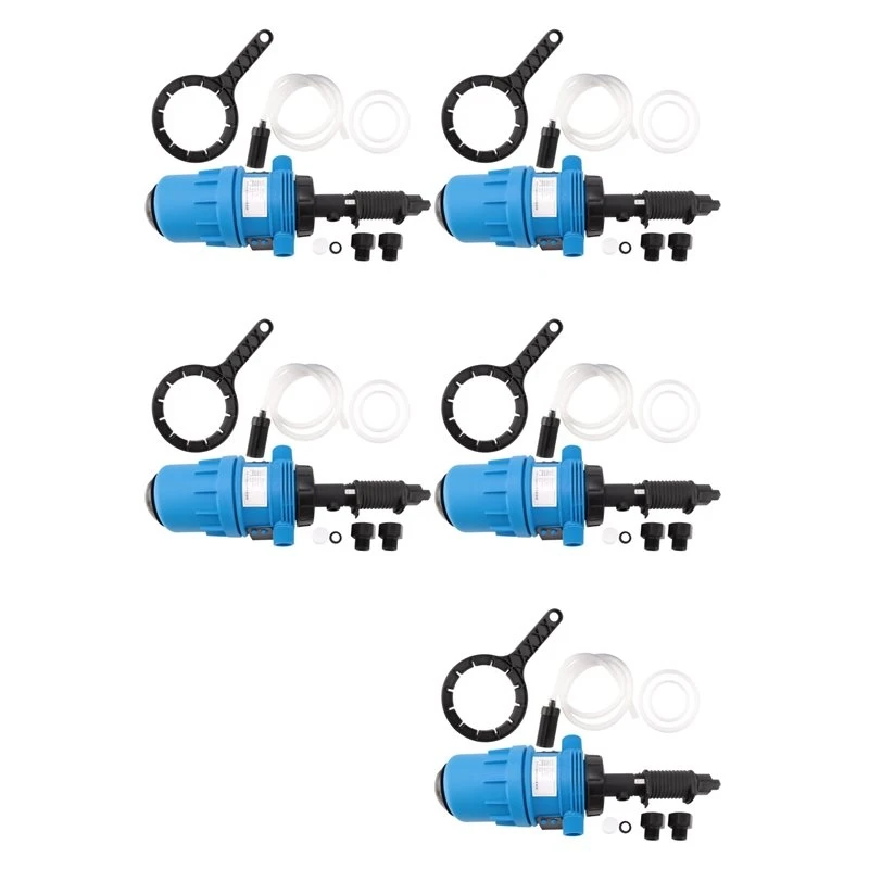 Y17A 5X Fertilizer Pump Water Powered Dosing Pump Mix Chemical Injector Proportioning Dispenser Liquid Mixer