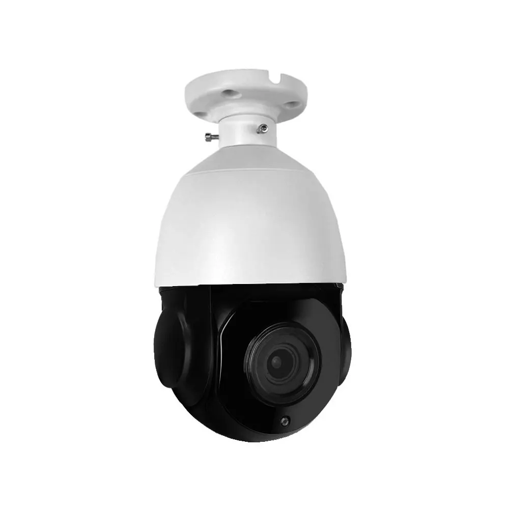 

Auto track 4K 8MP outdoor ceiling mount H265 POE IP PTZ camera speed dome 30x zoom ptz ip camera audio IR nightvision