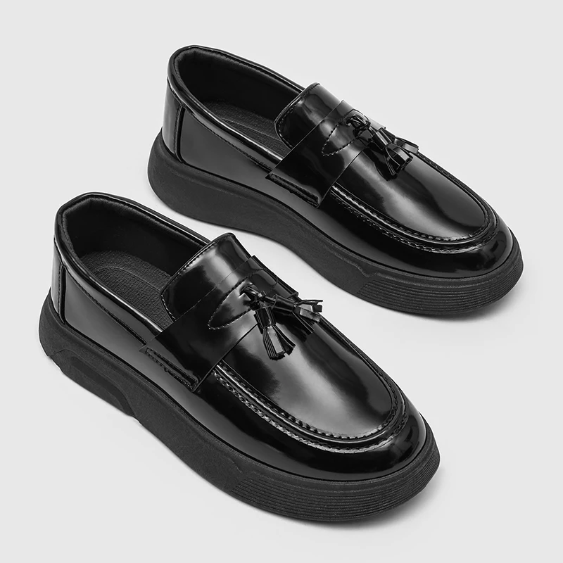 

Мужская обувь для весны и лета, повседневные туфли с низким вырезом, удобные для ношения, лоферы, модные нишевые туфли.