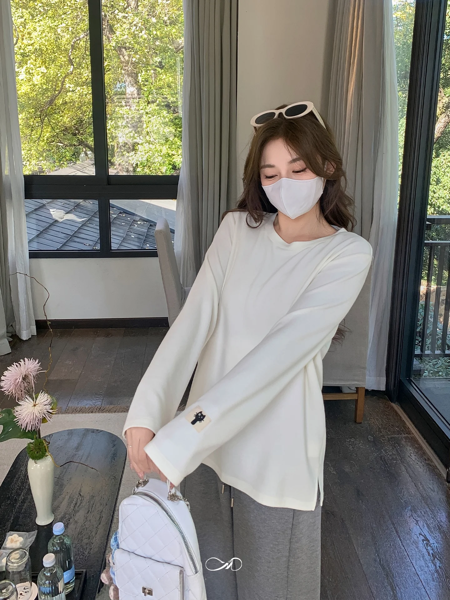 

Женская футболка Maixi больших размеров с длинным рукавом и круглым вырезом, зимняя, свободного кроя, утепленная, базовый слой, повседневная, для ношения под одеждой