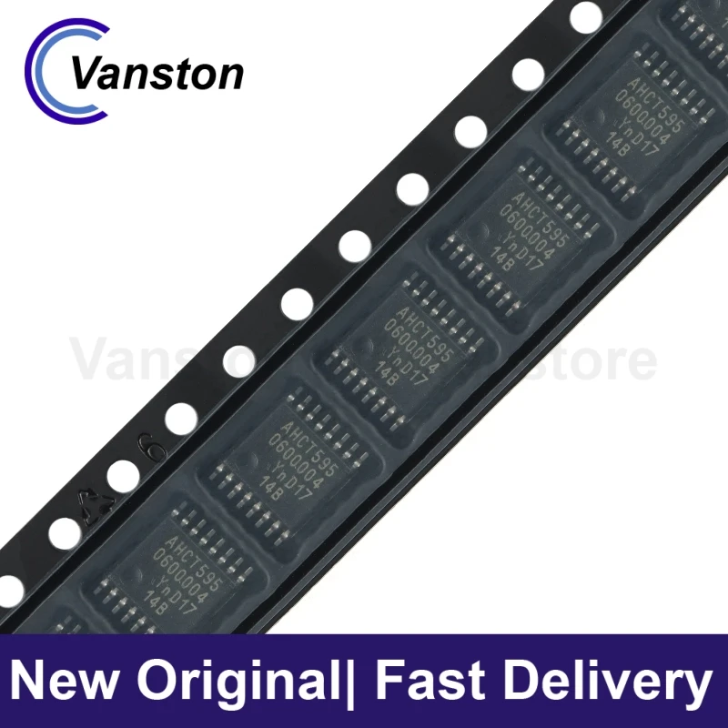 2pcs 74AHCT595PW 118 TSSOP-16 8-Bit With Output Latching  New Original