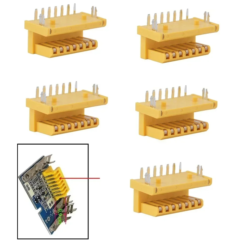 

1/2/5pcs Charging Protection Board Connector Terminal For 18V BL1850 BL1830 Li-ion Battery Adapter Connector Power Tool