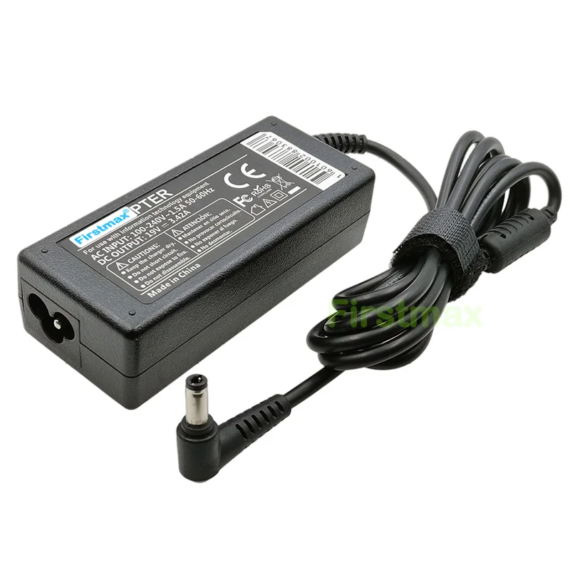19V 3.42A 65W Charger for Toshiba Satellite C40-A C50-A C50-B C50-C C50D-A C50D-B C50D-C C50T-A C50T-B C55-C C55D-B AC Adapter