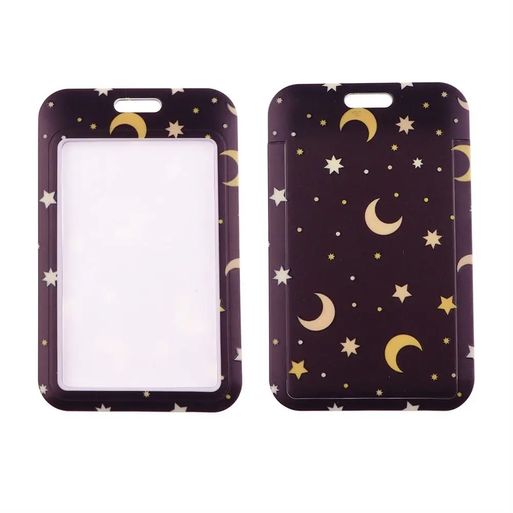 Cute Vintage Phone Lanyard Card Holder Keyrings Stars Lanyard Phone Neck Strap ID Card Holder Hanging Rope Badge Holder