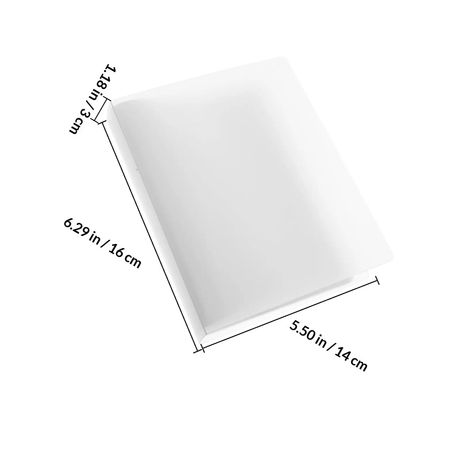 A6 Small Photo Album 40 Pages Clear Cover Multifunctional Sticker Card Ticket Invoice Memo Organizer Storage Binder for Kpop