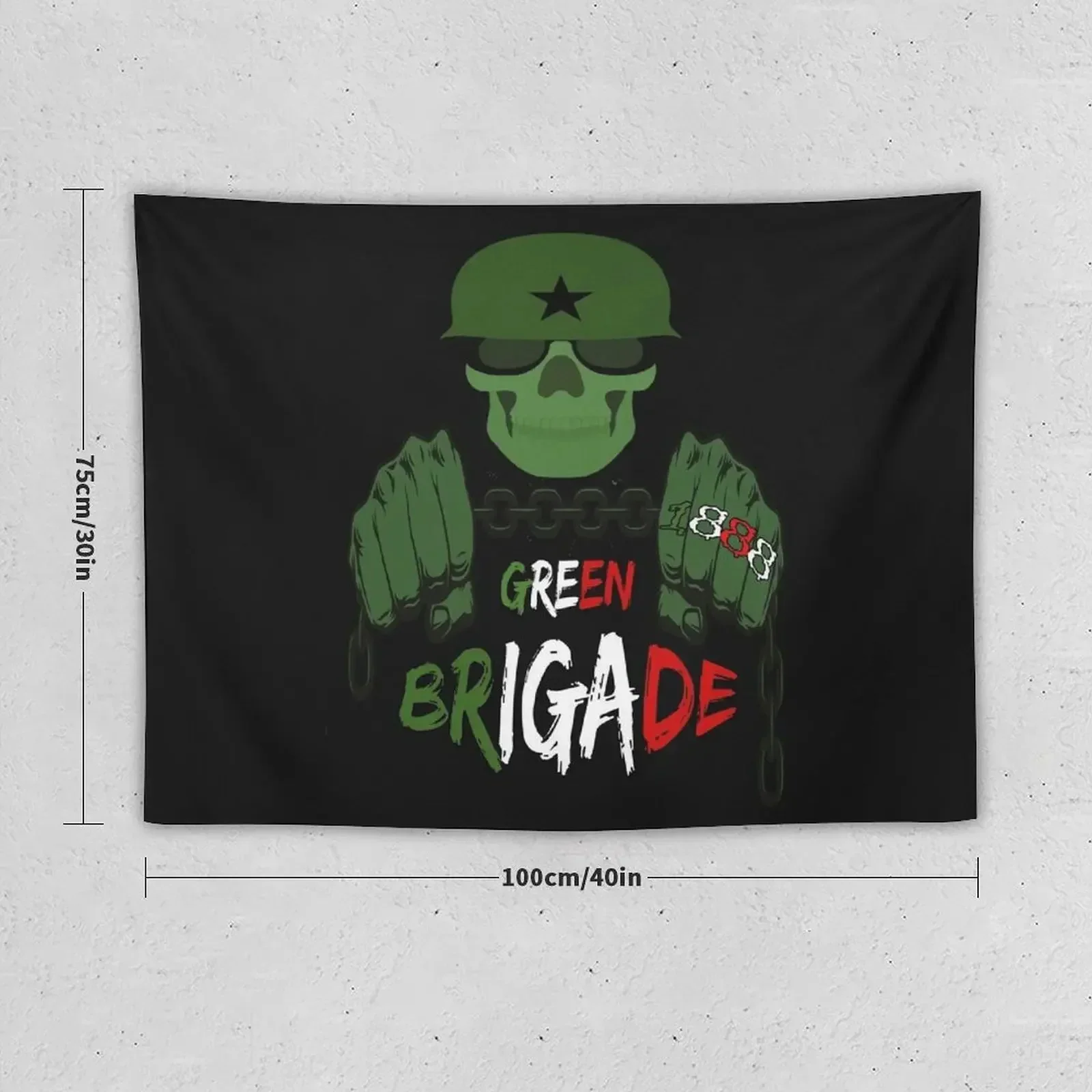 Green Brigade Tapestry Wallpaper Wall Decoration Tapestry