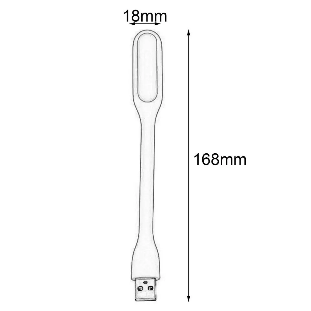 HOT Mini USB Protect Eye Computer Lights Flexible Portable USB LED Light Mini Lamp For Computer Laptop Notebook PC Power Bank