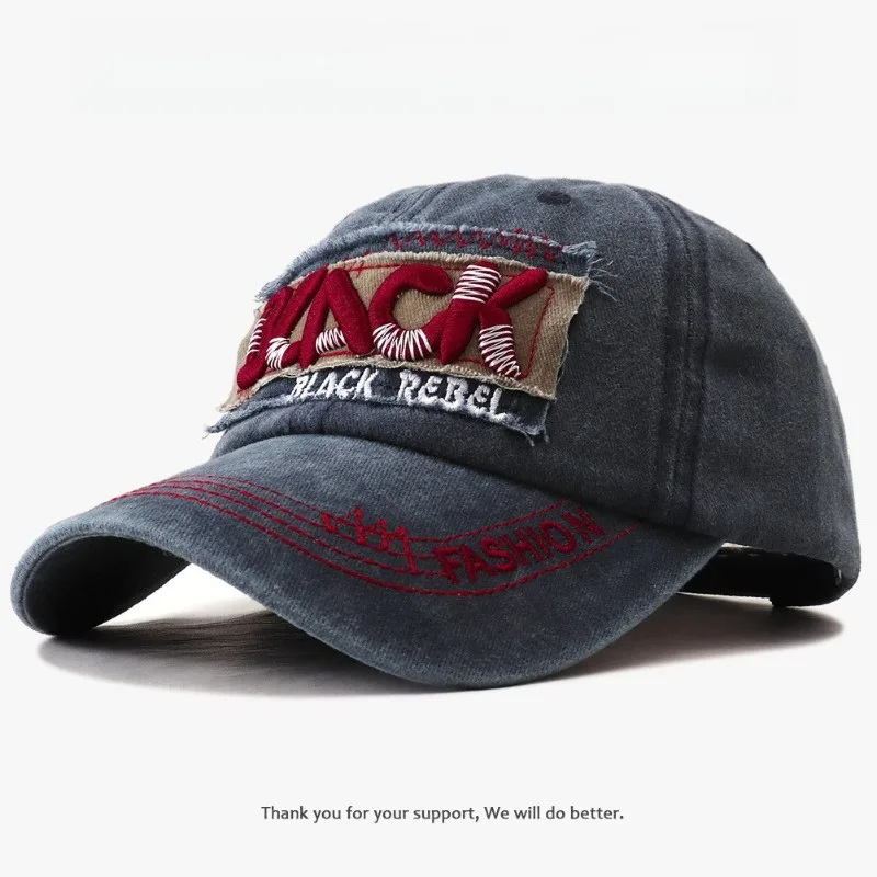 Blocking Casual Design Structured Front Comfortable Daily Wear Accessory Vintage Casual Sunscreen Peaked Cap Retro Baseball Cap