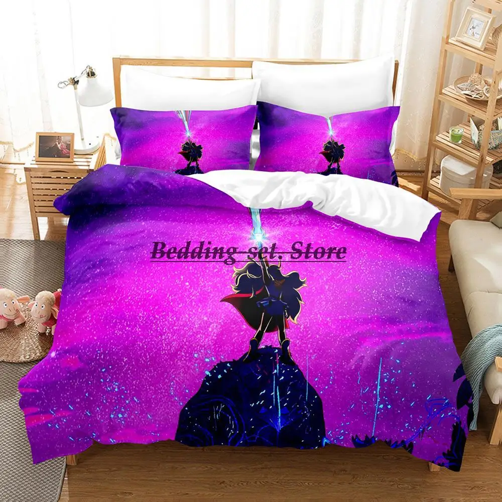 

She Ra And The Princesses Of Power Bedding Set Single Twin Full Queen King Size Bed Set Aldult Kid Bedroom Duvetcover Sets Anime