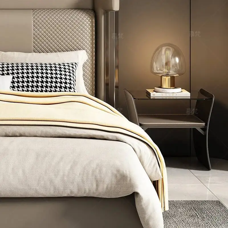 

Nordic Nightstand High-quality Originality Comfortable Storage Drawer Simple Aesthetic Modern Luxury Trendy Bedroom Furniture