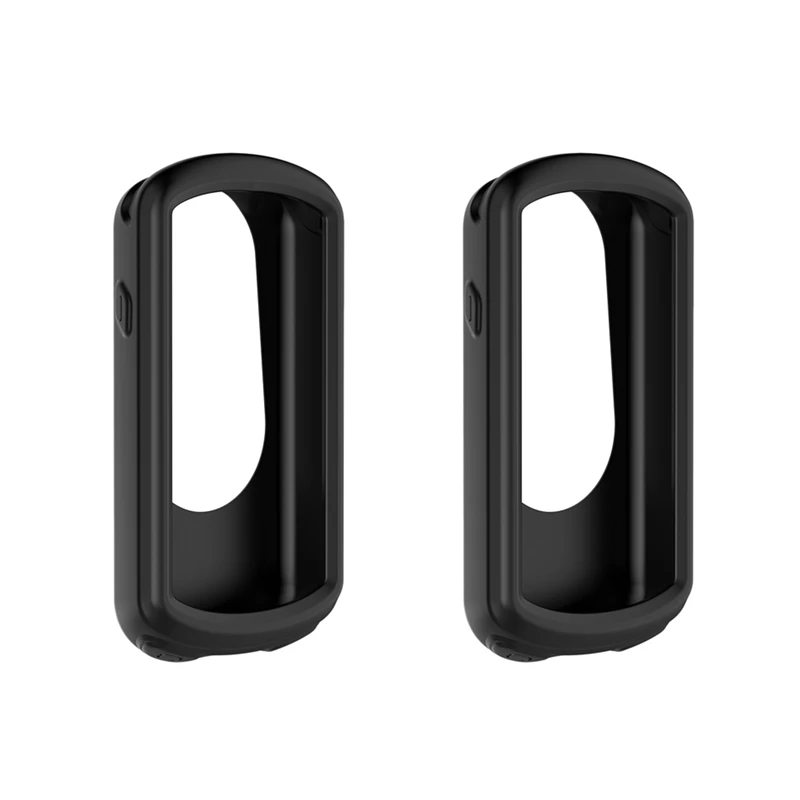 حافظة Smart-2X متوافقة مع Garmin Edge 1030 Plus GPS - غطاء حماية من السيليكون المقاوم للماء من السيليكا TPU - أسود