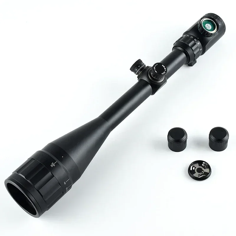 Imagem -05 - Scope Aoeg Optics Rifle Riflescope de Retículo Iluminado Sniper Gear para Visão Vermelho e Verde Tático 624x50