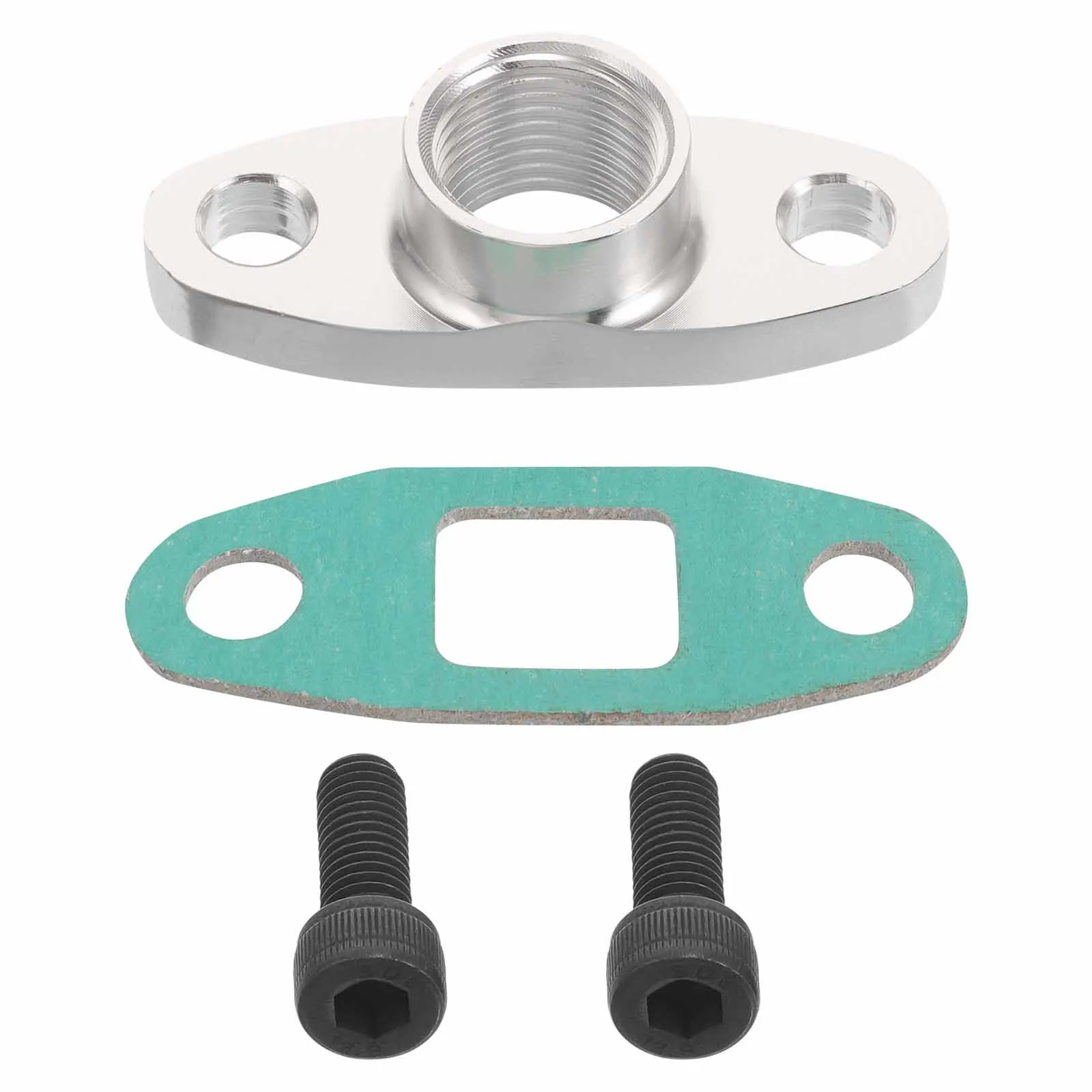 

1 Set Turbo Oil Drain Flange Set Gasket For Car Turbo Accessories High Durability Lightweight Efficient Drainage Engine Parts