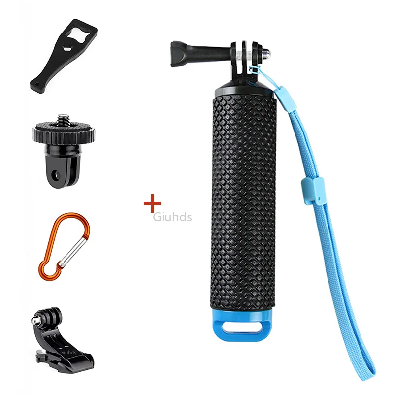 Water Floating Hand Grip Handle Mount Float Buoyancy Rod For Gopro Hero 12 11 10 9 8 7 6 5 4 3 Xiaomi Yi 4K SJ4000 Action Camera